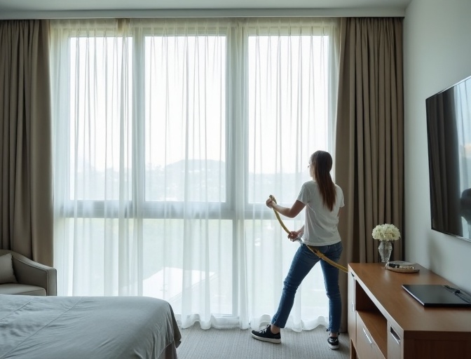 Kallangur Sheer Curtain Cleaning